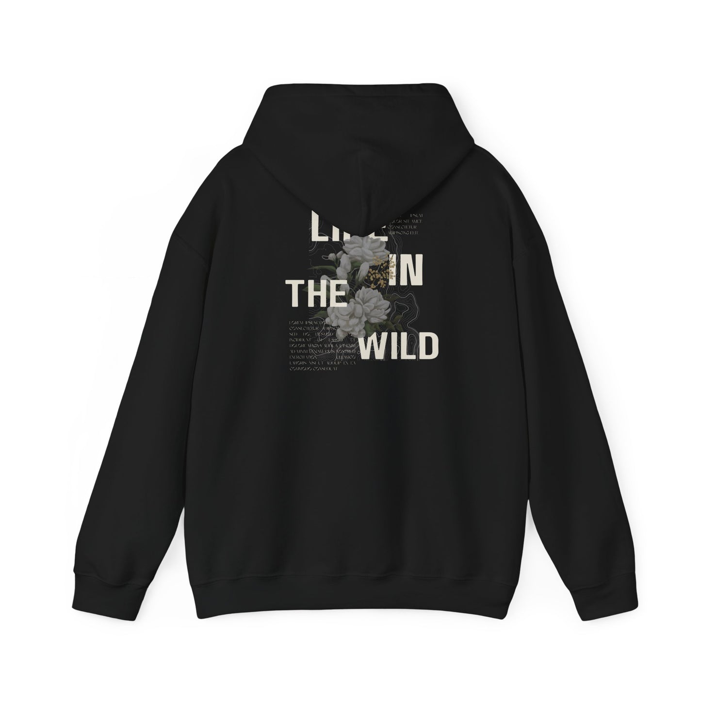 Life in the Wild floral Hoodie