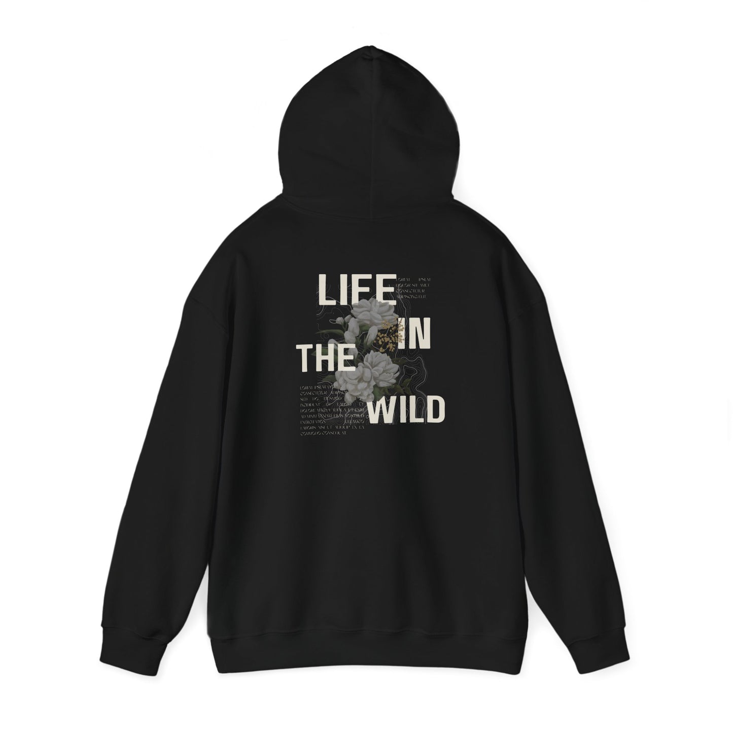 Life in the Wild floral Hoodie